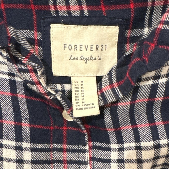 Forever 21 Flannel - Picture 2 of 5
